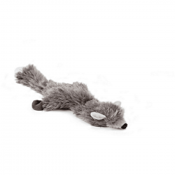 BZ Flatino Pluche Vos Grijs - 30 cm