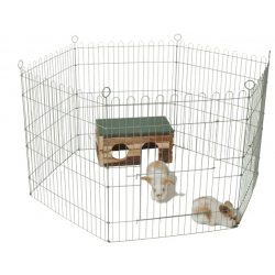Metalen draadren - 60x60 - Zink