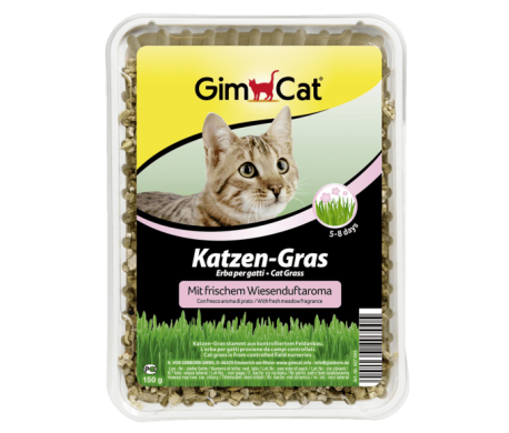 GimCat Kattengras (met weiland geur aroma) 150g