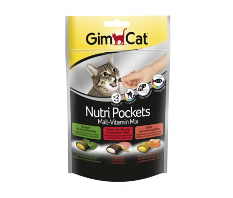 GimCat Nutri Pockets Malt-Vitamin Mix 150g