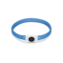 Beeztees Safety Gear Glowy Hondenhalsband (blauw)