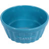 Cavia eetbak steen - ribbel (blauw)
