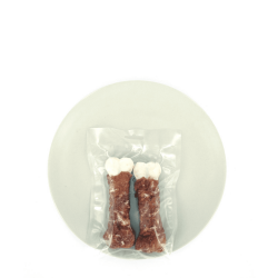 Wit bot met eend 12,5cm 2st