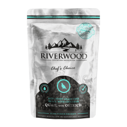 Riverwood Semi-Moist Snack Quail&Ostrich