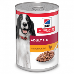 Blikvoer Hill's Adult Chicken 370gr