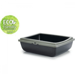 BZ kattenbak Juliet Eco Groen/Zwart 48x38x14 cm