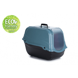BZ Romeo Eco  Kattenbak  Blauw/Zwart 57x39x41 cm