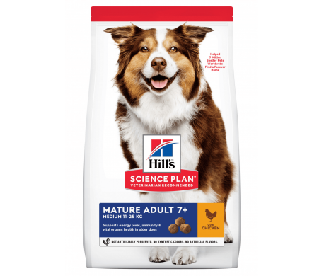 Hill's Science Plan Mature Adult Medium kip