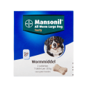 Mansonil All Worm Large Dog 2 stuks