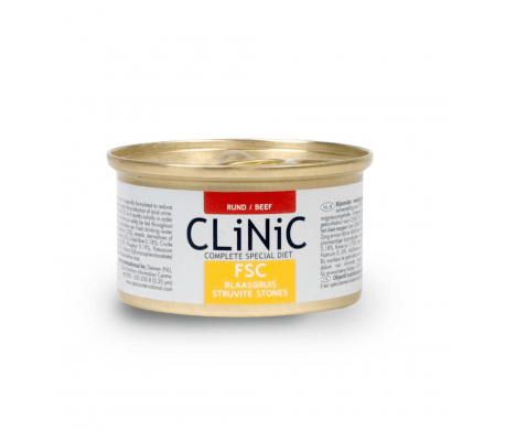 Clinic FSC - Blaasgruisdieet Rund - 85gr