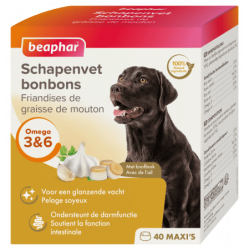 Schapenvet Bonbons Knoflook - 40 stuks 