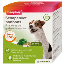 Schapenvet Bonbons Mini's Zeewier - 80 stuks 