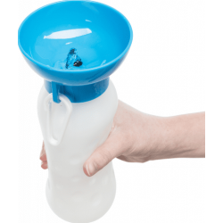 Trixie fles met drinkbak