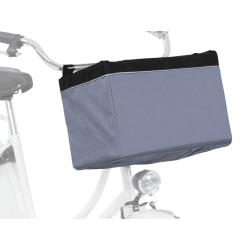 Trixie stuurmand voor fietsen, 38 × 25 × 25 cm, grijs