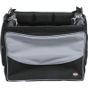 Trixie stuurmand voor fietsen, 41 × 26 × 26 cm, zwart/grijs
