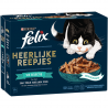Felix Heerlijke Reepjes Vis Selectie 12x80gr