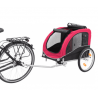 Hondenfietskar L Rood/Zwart