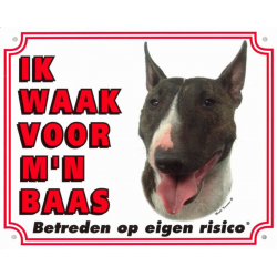 Waakbord Bull Terrier