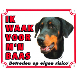 Waakbord Dobermann