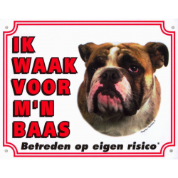 Waakbord Engelse Bulldog