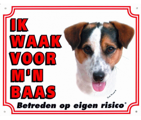 Waakbord Jack Russel gladharig Waakbord Jack Russel gladharig