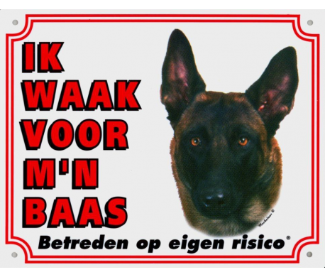 Waakbord Mechelse Herder Waakbord Mechelse Herder