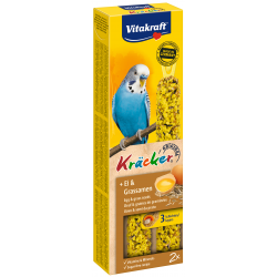 Kräcker Parkiet Ei en Graszaad