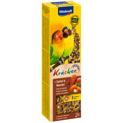 Kräcker Agapornide Dadel en Amandel
