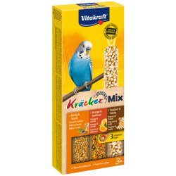 Kräcker Mix Parkiet Honing/Sinaasappel/Popcorn