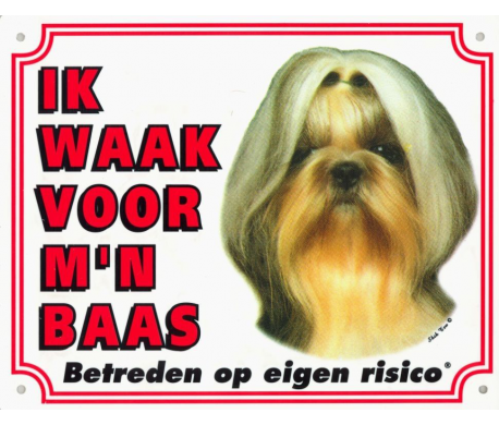 Waakbord Shih Tzu Waakbord Shih Tzu