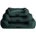 District 70 Veluro Box Bed - Forest Green