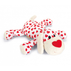 Beeztees XL-Knuffel Suki Wit/Rood