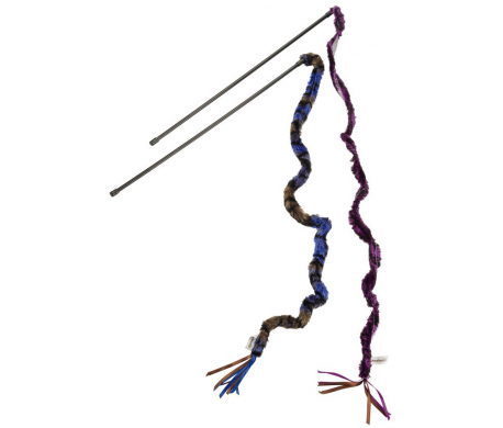 BZ Kattenhengel Pluche Staart Assorti