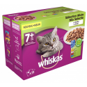Whiskas kattenvoer Senior Mix in Gelei 12 x 100 gr