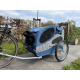 Fietskar Pet Bicycle Trailer Blauw Large