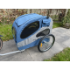 Fietskar Pet Bicycle Trailer Blauw Large