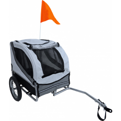 Hondenfietskar Runner 1 Lichtgrijs/Anthraciet