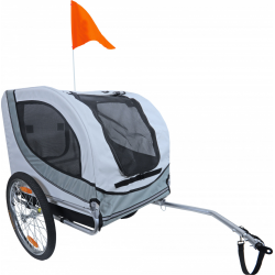 Hondenfietskar Runner 2 Lichtgrijs/Anthraciet