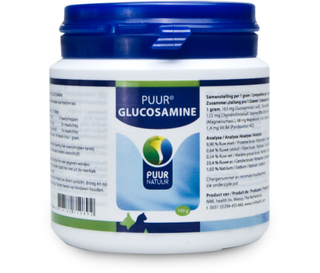 Puur Glucosamine Basis H+K 100gr