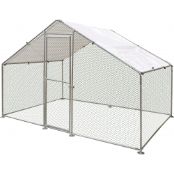 Kippenren Doerak 2x3x2m