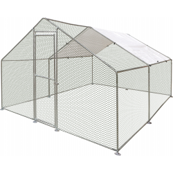 Kippenren Doerak 4x3x2m