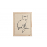 Designed by Lotte hout krabplank Sammy 50x40x2