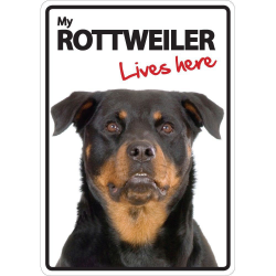 Rottweiler Lives here