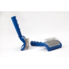 Jean Peau Slicker Blauw Lange Tand met Grijs Bed
