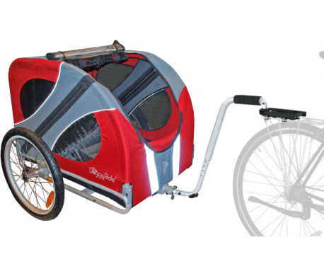 DoggyRide Fietskar Novel 20 Groen/Grijs