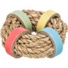 Trixie Zeegrasring met papieren ringen ø 8cm