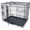 Boon Draadkooi 2-deurs- Zwart - 60 x 43 x 52