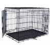 Boon Draadkooi 2-deurs- Zwart - 91 x 55 x 65