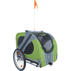 DoggyRide hondenfietskar Novel 20 Cabin Groen/Grijs