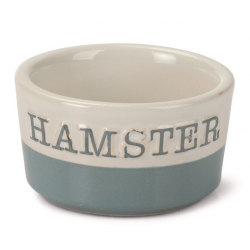BZ Voerbak Hamster Doki Blauw